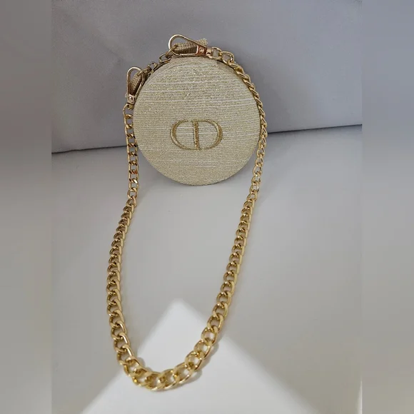 SOLD SOLD SOKD Dior Cream Mini Bag with Gold Chain - Picture 1 of 4